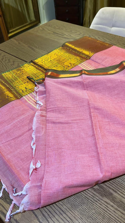 Srinivasa Boutique : Kanchi Cotton - Pure Handloom (3 for 100SGD) applied automatically at Checkout !