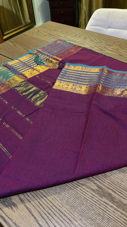 Srinivasa Boutique : Kanchi Cotton - Pure Handloom (3 for 100SGD) applied automatically at Checkout !