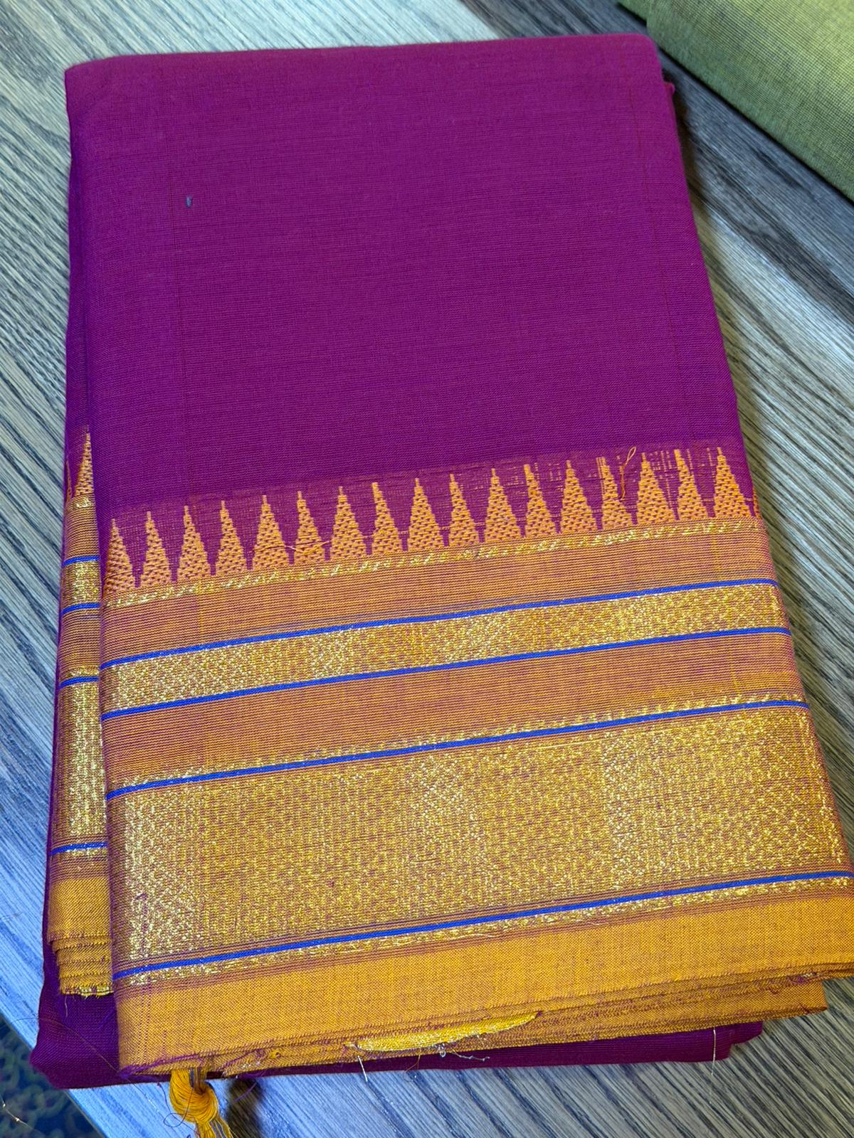 Srinivasa Boutique : Kanchi Cotton - Pure Handloom (3 for 100SGD) applied automatically at Checkout !