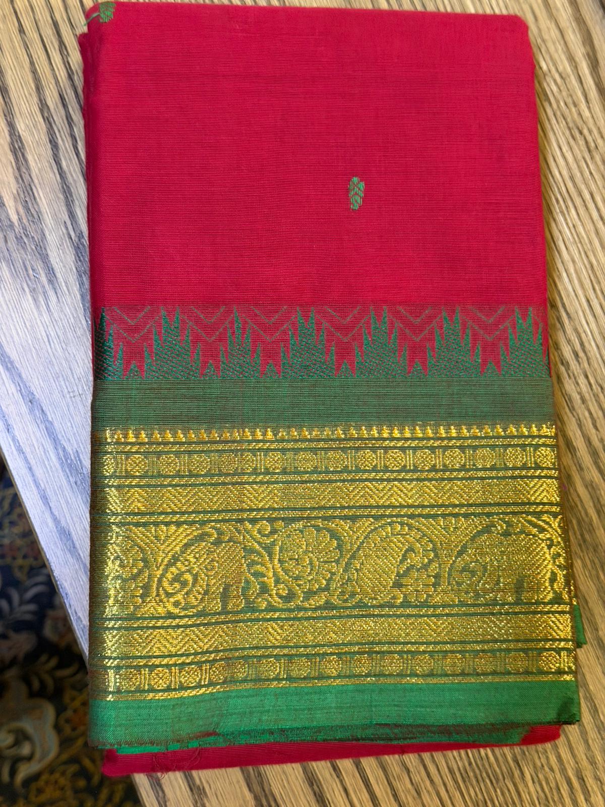 Srinivasa Boutique : Kanchi Cotton - Pure Handloom (3 for 100SGD) applied automatically at Checkout !