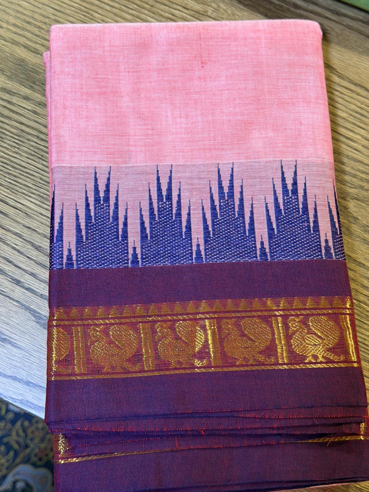 Srinivasa Boutique : Kanchi Cotton - Pure Handloom (3 for 100SGD) applied automatically at Checkout !