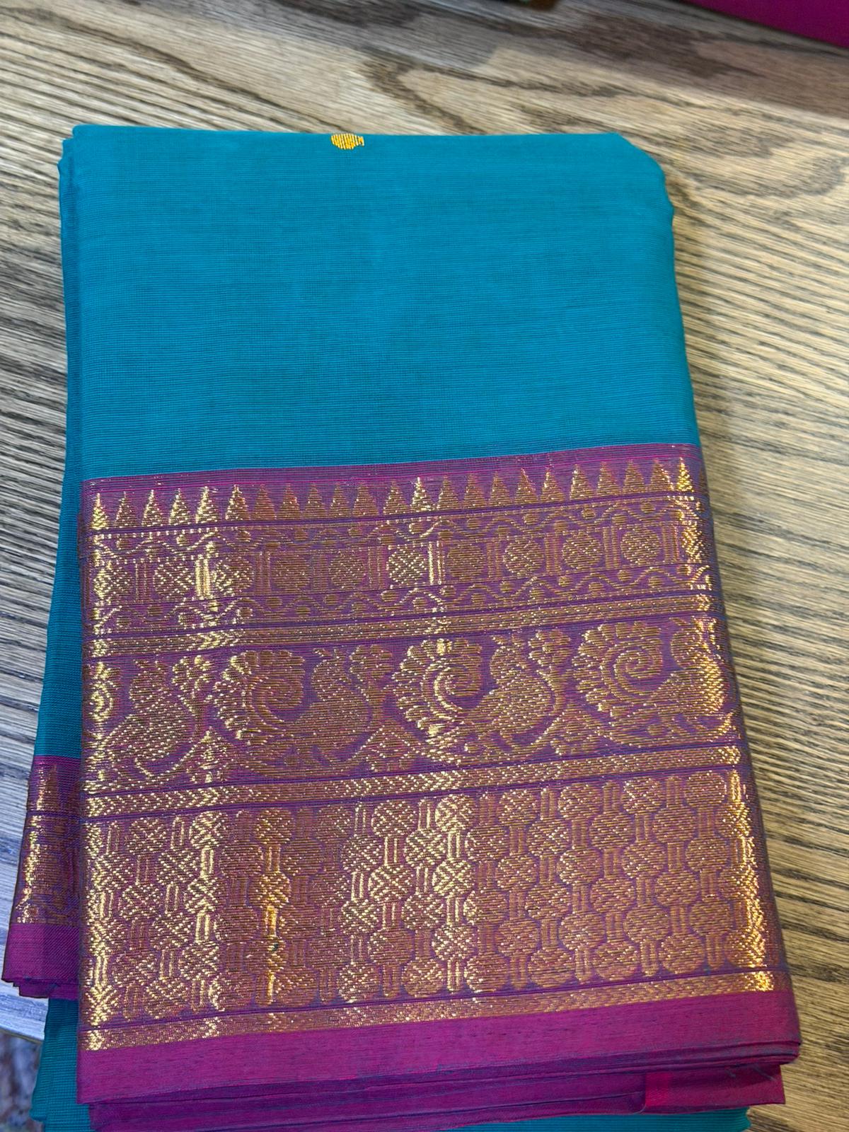 Srinivasa Boutique : Kanchi Cotton - Pure Handloom (3 for 100SGD) applied automatically at Checkout !