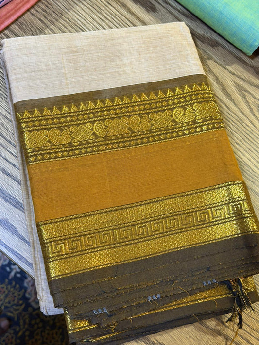 Srinivasa Boutique : Kanchi Cotton - Pure Handloom (3 for 100SGD) applied automatically at Checkout !