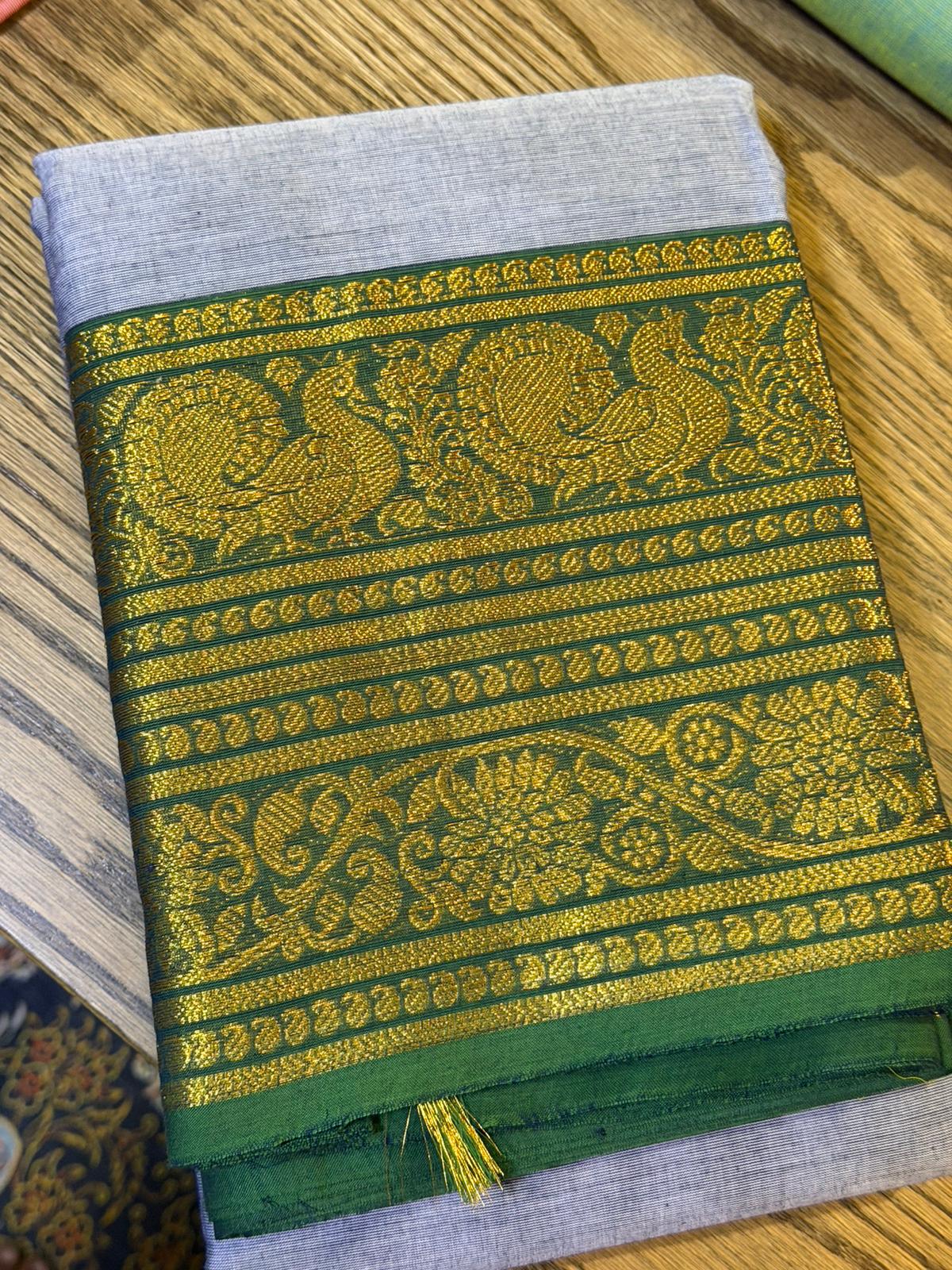 Srinivasa Boutique : Kanchi Cotton - Pure Handloom (3 for 100SGD) applied automatically at Checkout !