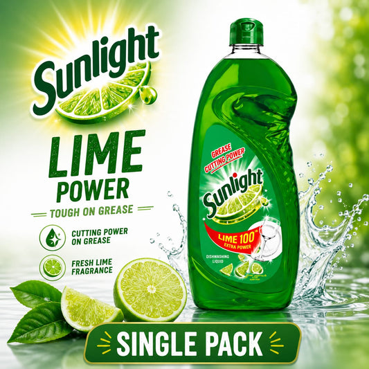 Sunlight Dishwashing Liquid Lime 900ml