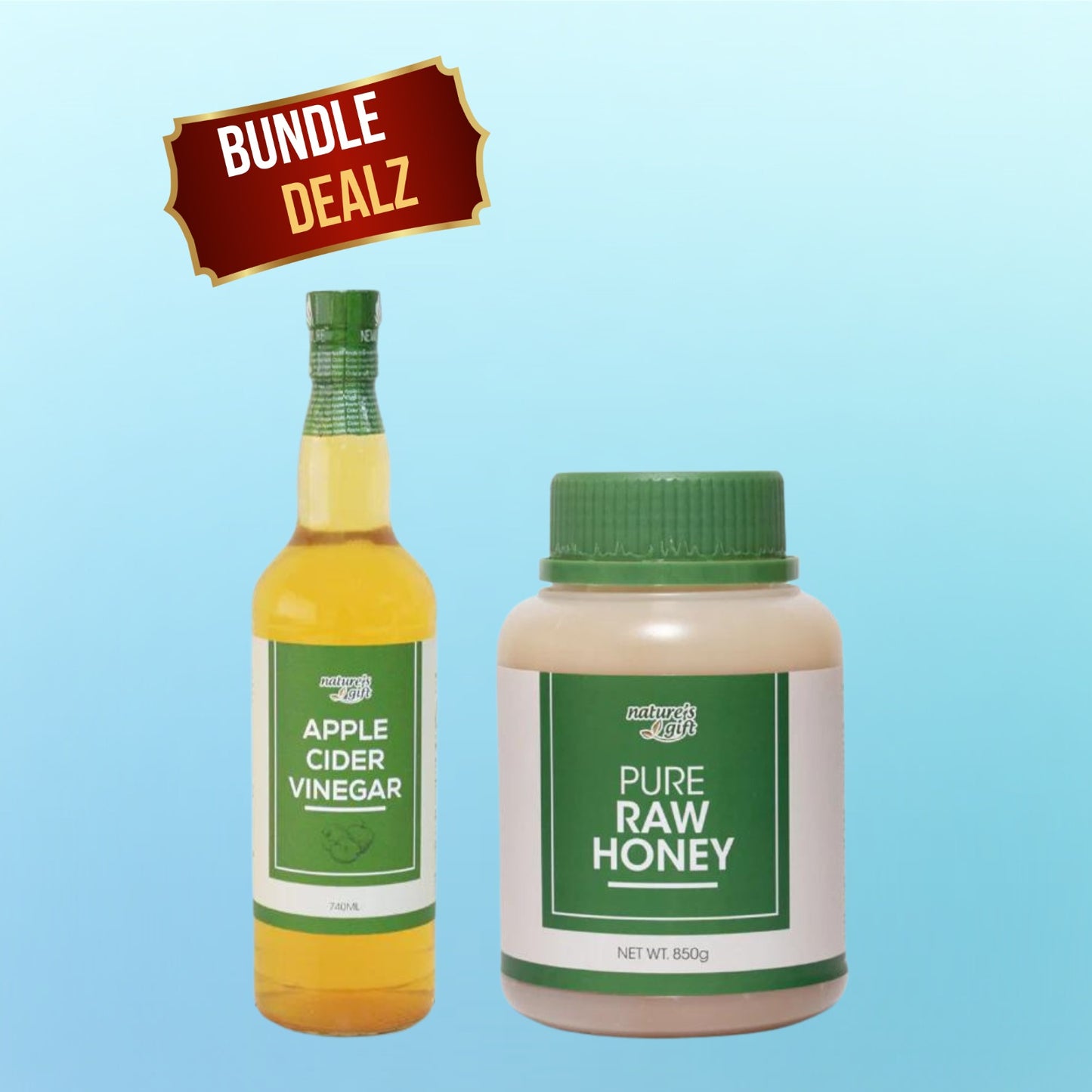**BUNDLE PACK - AVC (740ml)  + Pure Raw Honey (850g)