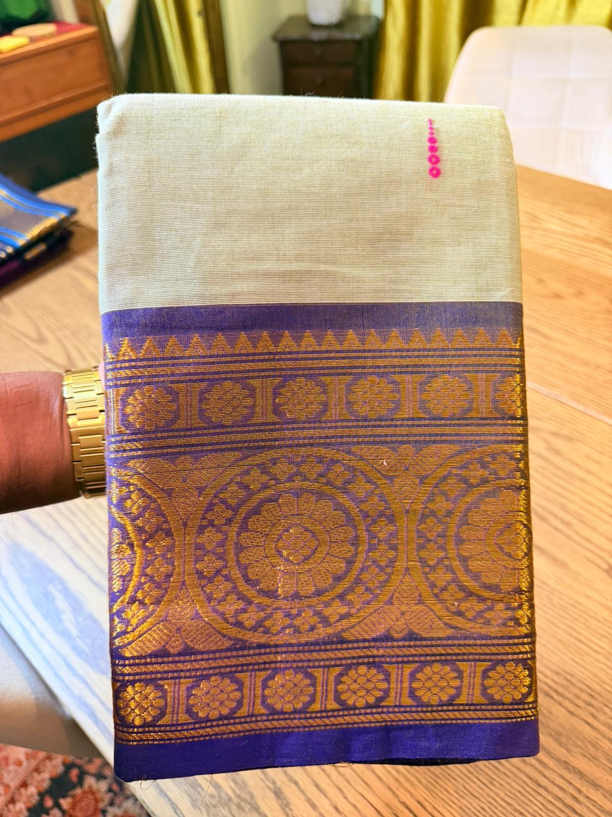 Srinivasa Boutique : Kanchi Cotton - Pure Handloom (3 for 100SGD) applied automatically at Checkout !
