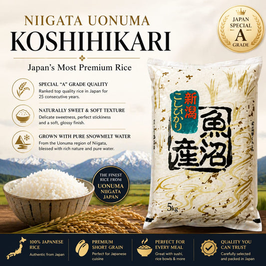 Available Soon ! Niigata Uonuma Koshihikari 2 Kg