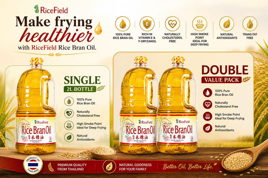RiceField Rice Bran Oil - 2L