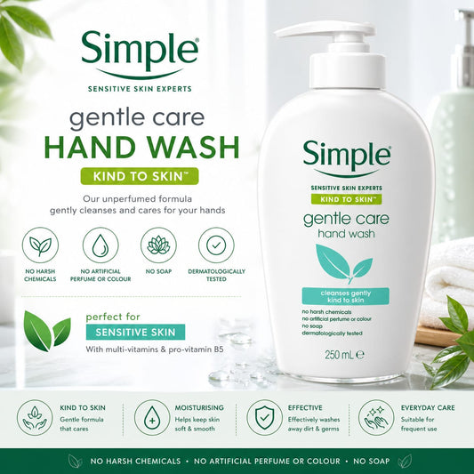 Simple Gentle Care Hand Wash 250ml