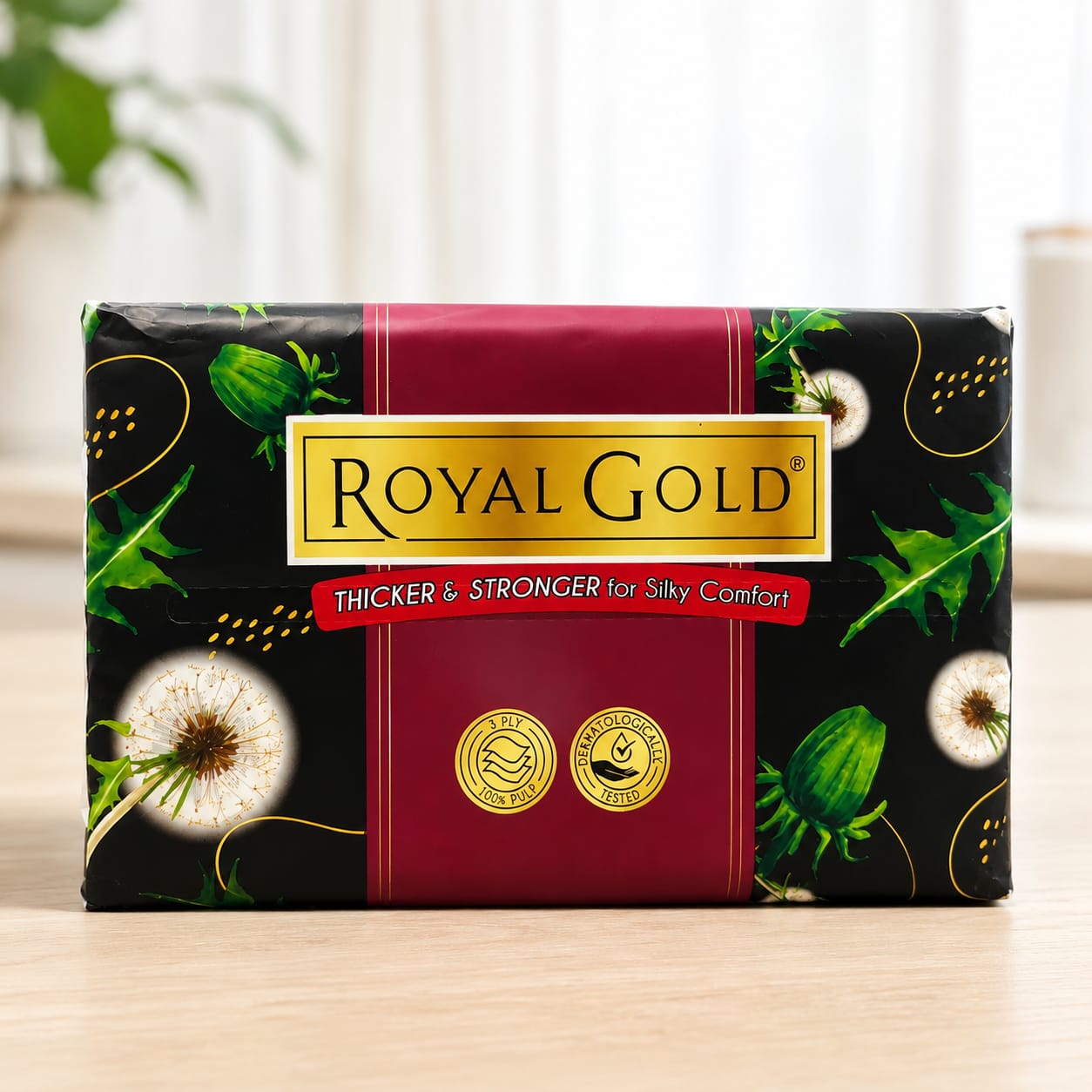 Royal Gold Royal Gold 3 Ply Soft Tissue 4 Packs