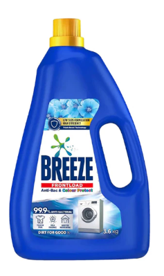 Breeze Liquid Bottle - Anti-Bacterial 3.6kg