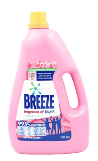 Breeze Liquid Bottle - Fragrance of Comfort 3.6kg