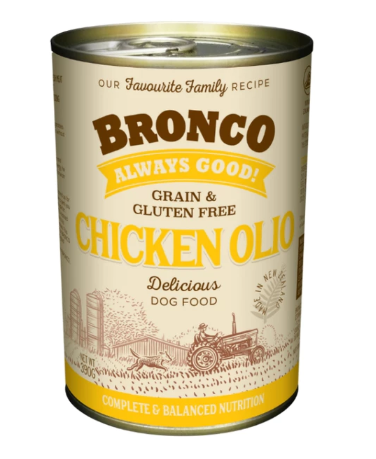 Bronco - Olio Dog Wet Food, 390g