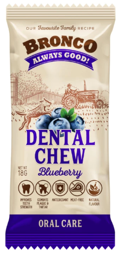 Bronco Dental Chew for Dogs, 18g (Mix & Match)