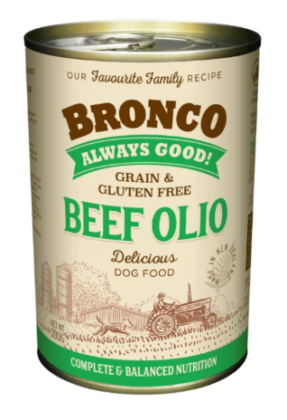Bronco - Olio Dog Wet Food, 390g