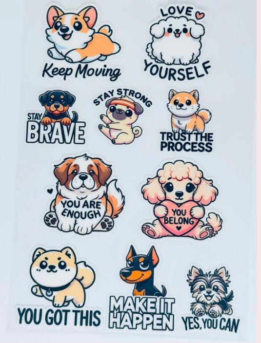 DOG/FURBABIES STICKERS