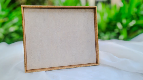 Personalized Photo Magnets (Set of 20) + Large Frame (31.5cm x 26cm)