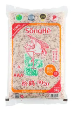 SōngHè 8020 Mixed Rice 5 Kg