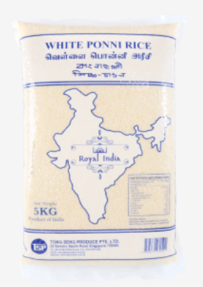 Royal India Ponni Rice 5Kg