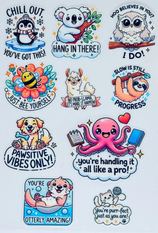 POSITIVE AFFIRMATIONS STICKER