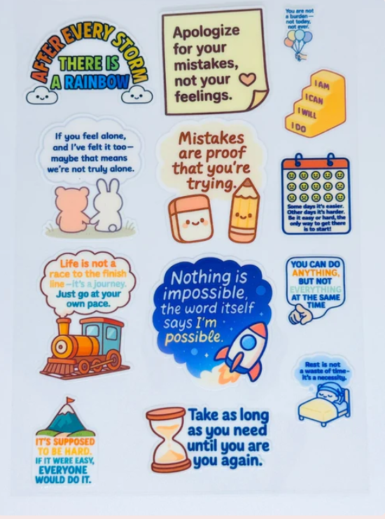 POSITIVE AFFIRMATIONS STICKER