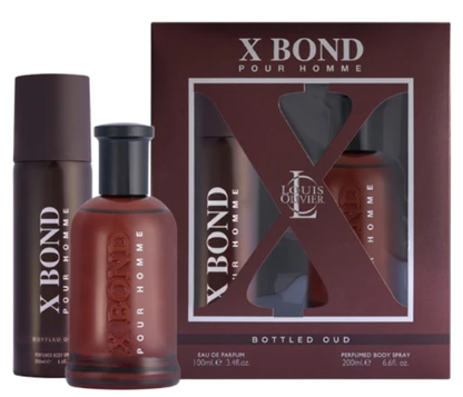 X BOND OUD GIFT SET 100ml + 200ml Body Spray