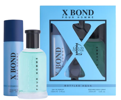 X BOND AQUA GIFT SET 100ml + 200ml Body Spray
