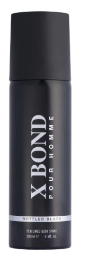 X BOND BLACK GIFT SET 100ml + 200ml Body Spray - Hotseller !