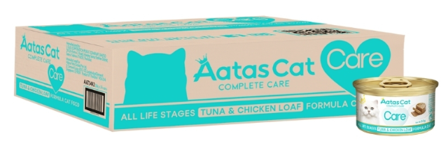 Aatas Cat Complete Care 80g (Bundle of 12 /24 cans )